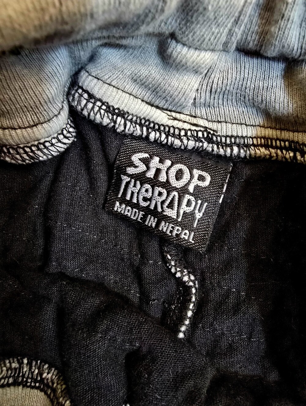 Shop Therapy XXL Festival Harem Pants Gray Black Boho Hippie Moto Joggers - Picture 3 of 7